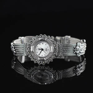 <span class=keywords><strong>Reloj</strong></span> de Moda para Mujer, Relojes de Plata S925, Relojes de Pulsera de Lujo para Mujer, Relojes de Mujer, Comprar en Línea - Product Image 6