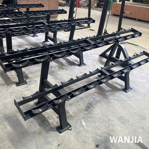Negozio di vendita caldo 10 paia di manubri ordinatamente con questo pesante Rack perfetto per la casa e le palestre commerciali - Product Image 2