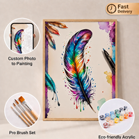 Kit de peinture acrylique pour adultes SONGWOO ART, cadeau, décoration murale pour la maison, peinture par numéros pour adultes
