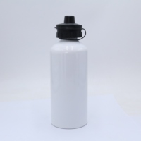 Bouteilles d'eau en aluminium pour camping et voyage, tasse avec double capuchon, 750ml, livraison gratuite