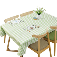 Nappe Imprimée Écologique Imperméable en PEVA avec Dos en Flanelle pour la Maison et les Fêtes