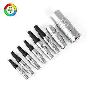 Kompakter medizinischer kreisförmiger 13-poliger gerader Stecker mit geradem Stecker der B-Serie - Product Image 3