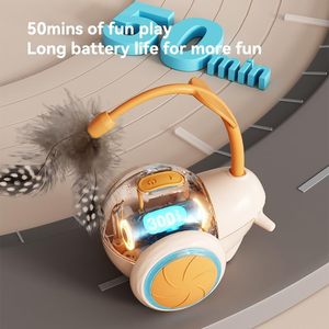 Mèo tương tác đồ chơi cho mèo trong nhà điều khiển từ xa vật nuôi tự động di chuyển đồ chơi thông minh Mèo xe có thu phí <span class=keywords><strong>Kitty</strong></span> Câu Đố tự chơi đồ chơi - Product Image 5