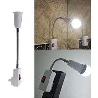 Ampoule E27 en gros convertisseur d'extension Flexible lampe à LED ampoule rallonger adaptateur douille murale support de base de lampe douille à vis