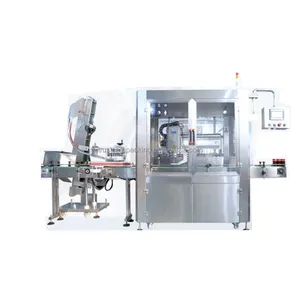 TS201 full automatic single head tracking twist off vacuum capping machine for chili sauce glass jar with elevator