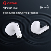 Produsen OEM Stereo Semi-in-ear Tws Buds Zinc dengan Kotak Earphone dari Paduan Logam, Headphone Olahraga dan Gaming