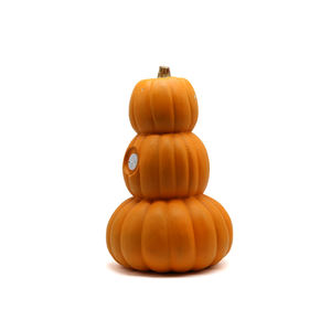 Décoration d'Halloween en forme de citrouille empilée à 3 niveaux avec lumière LED, décoration de table effrayante pour la <span class=keywords><strong>maison</strong></span>, les fêtes et les maisons hantées - Product Image 5