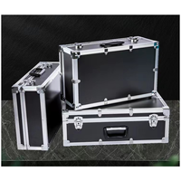 Boîtier en aluminium personnalisable OEM ODM, matériau plastique EVA, pour le rangement d'équipements photographiques avec logo personnalisé