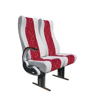 Vip 旋转双乘客巴士座椅与书桌扶手和脚休息