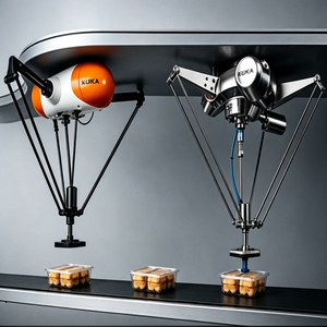 Robot parallèle araignée 4 axes, modèle spécial monté au plafond KR 3 D1200, tri, emballage et manutention haute vitesse - Product Image 3