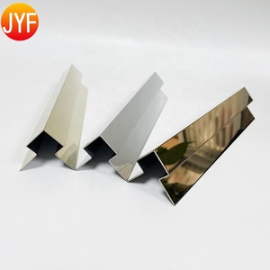 Jyf10018 Thép Không Gỉ Bên Trong Góc Tròn Cạnh <span class=keywords><strong>Tile</strong></span> <span class=keywords><strong>Trim</strong></span> Brass Kim Loại Vuông Cạnh <span class=keywords><strong>Tile</strong></span> <span class=keywords><strong>Trim</strong></span> Cho Trang Trí Nội Thất - Product Image 5