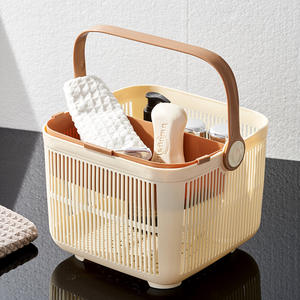 Panier de salle de bain rectangulaire Moritaka Faction, grande capacité, panier de rangement durable pour étagères de salle de bain - Product Image 1