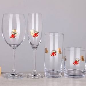 Emblema Decorativo Metálico 3D Esmaltado para Copas de Vino Tinto, Flautas de Champán, Vasos Highball y Collins - Product Image 2