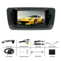 Autoradio Android pour Seat Ibiza MK4 6J 2009-2013 Carplay Lecteur Multimédia Auto Son Unité Principale Stéréo de Voiture Navigation GPS