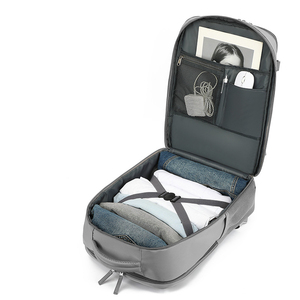 Mochila de Viaje Impermeable de Diseño de Moda Personalizada, Gran Capacidad, con Cierre de Cremallera - Product Image 4
