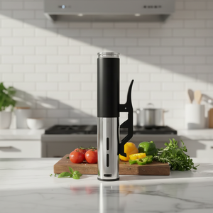 Circulador de Inmersión Sous Vide Eléctrico Portátil con Cuerpo de Acero Inoxidable, Temporizador Digital de 99 Horas, Sensor de Agua de Seguridad para el Hogar - Product Image 1