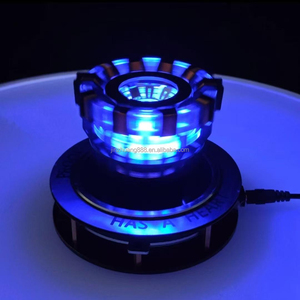 Reactor <span class=keywords><strong>de</strong></span> Arco Magnético Flotante <span class=keywords><strong>de</strong></span> Iron Man, Modelo <span class=keywords><strong>de</strong></span> Aleación con Luz LED, Decoración <span class=keywords><strong>de</strong></span> Escritorio, Colección Geek, <span class=keywords><strong>Regalo</strong></span> <span class=keywords><strong>de</strong></span> <span class=keywords><strong>Cumpleaños</strong></span> - Product Image 4