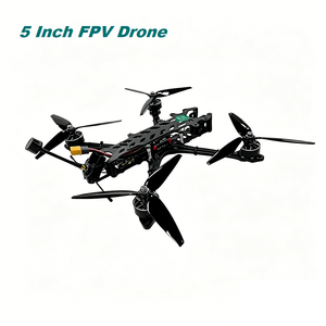 5 Inch FPV Drone Kit Mark4 Carbon Fiber Frame 2207 Brushless Motor 55A ESC F722 FC Parts Set for DIY Custom Assembly - Product Image 1