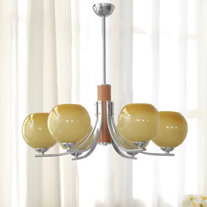 Celo iluminación moderna simple bola de cristal luces colgantes nórdico minimalista para sala de estar dormitorio - Product Image 3