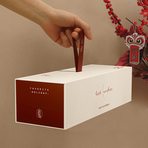 Caja de Regalo Magnética de Lujo Personalizada con Asa para Bombones - Product Image 3