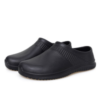 Chaussures de chef imperméables et antidérapantes pour hommes, usage hôtelier, cuisine et usine, résistantes à l'usure et à l'huile, modèle 596