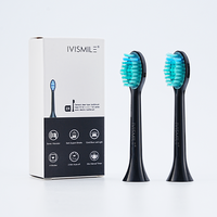 Brosse à dents électrique OEM à lumière bleue Nano Tpu Cover Têtes de brosse à dents soniques