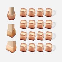 Protections de pieds de chaise, capuchons pour pieds de meubles, coussinets pour sols en bois dur, housses de pieds de table en feutre antidérapantes et anti-rayures