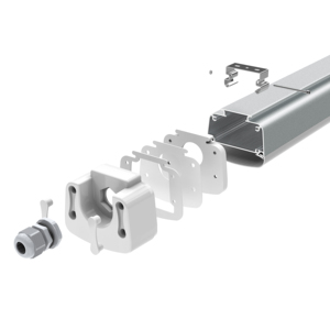 Khẩn cấp Bộ dụng cụ IP65/IP66 <span class=keywords><strong>LED</strong></span> tri-proof ánh sáng với CE/RoHS tuyến tính Batten không thấm nước IP65 khẩn cấp <span class=keywords><strong>LED</strong></span> hơi chặt chẽ - Product Image 2