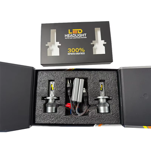 Faros LED de 30000lm <span class=keywords><strong>X8</strong></span> con Luz Estroboscópica de 3 Colores, 12V, Compatibilidad Universal, 150W y Bombillas H4 para Amarok Golf - Product Image 2