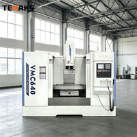 Centre d'usinage vertical haute rigidité VMC640, broche BT40, fraiseuse CNC compacte pour pièces métalliques de précision, machine de fraisage CNC