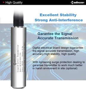 MLT610-LT: интегрированный погружной Профессиональный настраиваемый передатчик уровня температуры жидкости с 0 до 0,5 м и 0-200 м - Product Image 4