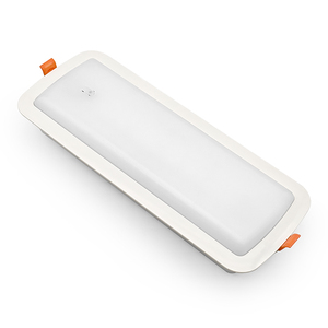 Lampu keluar darurat LED XJW-02B-1 dipasang di dinding plafon 50000 jam waktu cadangan lampu putih 3W/6W dengan desain sirkuit pencahayaan - Product Image 5