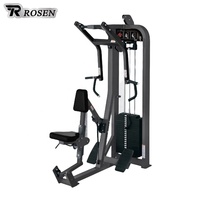 Proveedor de Equipos de Gimnasio de Fábrica, Máquinas de Gimnasio Comerciales, Entrenamiento de Fuerza, Máquina de Remo Sentado con Peso Seleccionable