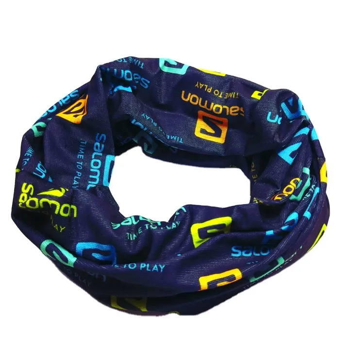 2021 novo estilo Anti-uv refrigeração 100% poliéster bandana de pesca sem costura tubo bandana Neck Gaiter para esportes ao ar livre bandana cachecol