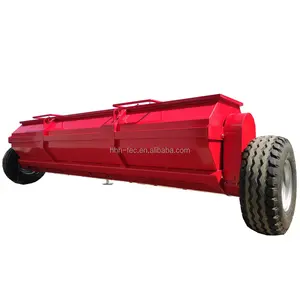 Agricultural organic tow behind farming machine stainless steel cement lime powder white ash organic fertilizer spreader