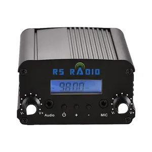 شحن مجاني جهاز إرسال FM 7 وات لمحطة الراديو نظام صوت لاسلكي منزلي جهاز إرسال FM صغير احترافي جهاز إرسال fm
