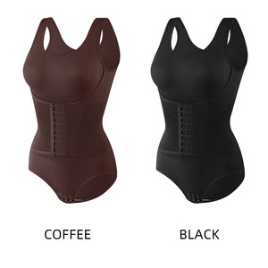Faja Corsé Moldeadora de <span class=keywords><strong>Cuerpo</strong></span> <span class=keywords><strong>Completo</strong></span> para Mujer de Alta Compresión en Oferta, Control de Abdomen sin Costuras, Cinturón Ajustable y Levanta Glúteos BBL - Product Image 6