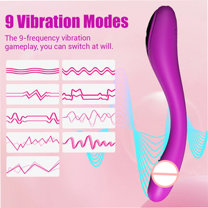 Vibratore Punto G a 9 Vibrazioni ad Alta Frequenza, Stimolatore Clitorideo, Dildo, Giocattoli Sessuali per Adulti, Vibratore a Bacchetta con Display LCD - Product Image 2