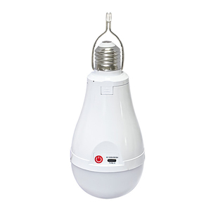 โคมไฟตั้งแคมป์ LED 6000K แสงเดย์ไลท์ IP44 กันน้ำแบตเตอรี่ลิเธียมติดผนังไฟกลางแจ้ง 90lm/w CRI80 อายุการใช้งาน 50000 ชั่วโมง - Product Image 1