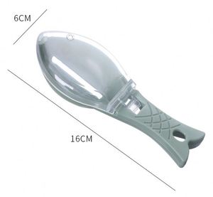 High-End Eco-Friendly Plastic Fish Scale Scraper Cover Spatula with Dishwasher Safe Design for Kitchen Use - Product Image 5