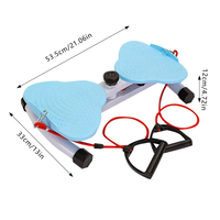 Máquina de entrenamiento de cintura silenciosa para mujeres, dispositivo de torsión adelgazante de cintura giratoria ABS, disco de cintura giratoria para ejercicio en casa