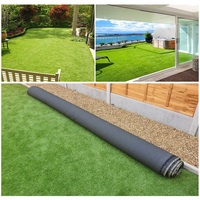 Gazon artificiel PP/PE anti-UV de 10 mm, 15 mm, 20 mm, 25 mm, 30 mm, 40 mm, 50 mm pour aménagement paysager extérieur