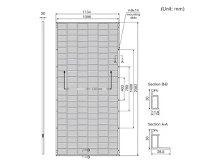 <span class=keywords><strong>Panneau</strong></span> solaire N-Type TOPCon haute efficacité 635W, module photovoltaïque bifacial double verre, <span class=keywords><strong>panneau</strong></span> PV monocristallin 210R pour projet - Product Image 3