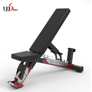 123Sports Fitness <span class=keywords><strong>Musculation</strong></span> Entraînement <span class=keywords><strong>Banc</strong></span> <span class=keywords><strong>de</strong></span> <span class=keywords><strong>musculation</strong></span> réglable avec <span class=keywords><strong>poulie</strong></span> mobile - Product Image 1