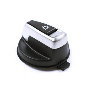 Cubierta de Botón Giratorio para Interruptor de Luz Delantera de Tablero de Instrumentos de Automóvil para <span class=keywords><strong>BMW</strong></span> Serie 1 3 <span class=keywords><strong>X1</strong></span> E87 E88 E82 E90 E91 E92 E93 E84 - Product Image 1