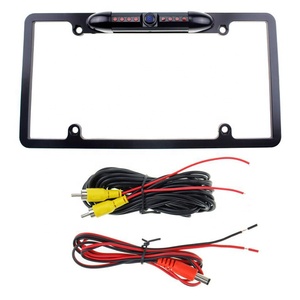 Chúng tôi xe tấm giấy phép xe sao lưu <span class=keywords><strong>Camera</strong></span> lùi Tự động <span class=keywords><strong>camera</strong></span> quan sát phía sau với IR tầm nhìn ban đêm ánh sáng ống kính mắt cá - Product Image 5