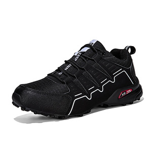 Zapatos de Senderismo para Hombre, Parte Superior Sintética, Suela de Goma, Transpirables, para Todas las Estaciones, Punta Cerrada, Trekking al Aire Libre - Product Image 2