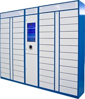 Supporte la couleur, la taille, le système personnalisé armoire express intelligente armoire à colis en métal intelligent