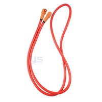 Cable de Alimentación de Alto Voltaje para Almacenamiento de Energía de Baterías EV, 8AWG, Núcleo de Cobre, Conector de Bloqueo en Forma de L Naranja, Conjunto de Cable HV