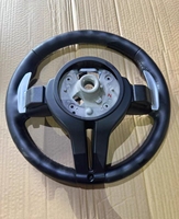 Volant sport en fibre de carbone mate et suède sur mesure pour BMW M3 E90 E92 E93 M5 E60 F10 F30 M5, intérieur sport